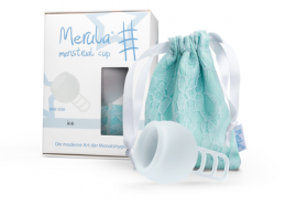 MERULA Menstrual Cup ice klar 1 St