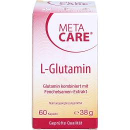 META-CARE L-Glutamin Kapseln 60 St. (36 g)