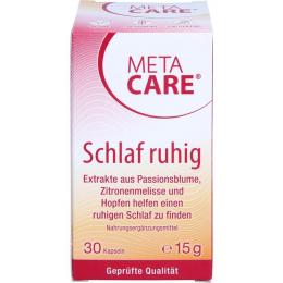 META-CARE Schlaf ruhig Kapseln 30 St. (15 g)