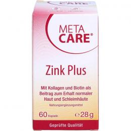 META-CARE Zink+ Kapseln 60 St.