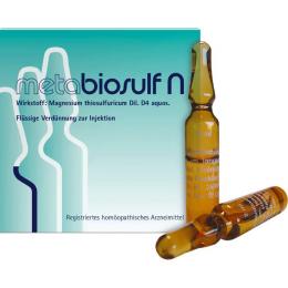 METABIOSULF N Injektionslösung 10 ml