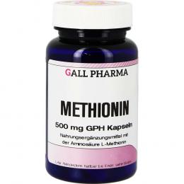 Ein aktuelles Angebot für METHIONIN 500 mg GPH Kapseln 120 St Kapseln Nahrungsergänzungsmittel - jetzt kaufen, Marke Hecht Pharma GmbH.