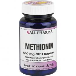 METHIONIN 500 mg GPH Kapseln 60 St Kapseln