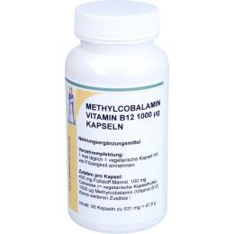 METHYLCOBALAMIN 1000 µg Vitamin B12 Kapseln 90 St. (47,8 g)
