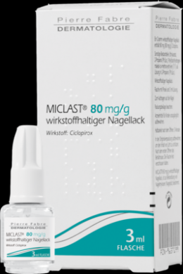 MICLAST 80 mg/g wirkstoffhaltiger Nagellack 3 ml