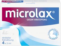 Microlax Rektallösung Klistiere 4 X 5 ml Klistiere