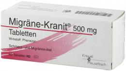 Migräne-Kranit 500mg Tabletten 50 St Tabletten