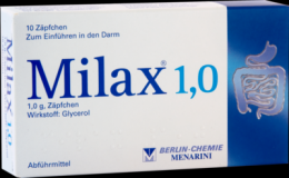 MILAX 1,0 Suppositorien 10 St