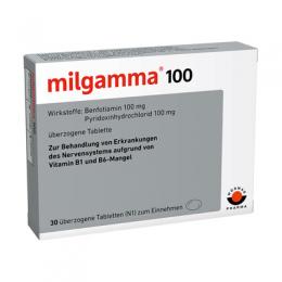 MILGAMMA 100 mg berzogene Tabletten 30 St