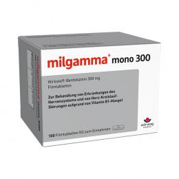 Ein aktuelles Angebot für Milgamma mono 300 Filmtabletten 100 St Filmtabletten Nahrungsergänzung für Diabetiker - jetzt kaufen, Marke Wörwag Pharma GmbH & Co. KG.