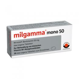 MILGAMMA mono 50 berzogene Tabletten 30 St