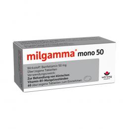 Milgamma mono 50 überzogene Tabletten 60 St Überzogene Tabletten