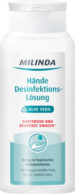 MILINDA Hnde Desinfektions-Lsung Aloe Vera 300 ml