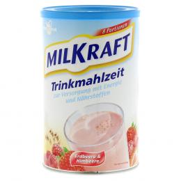 MILKRAFT Trinkmahlzeit Erdbeere-Himbeere Pulver 480 g Pulver