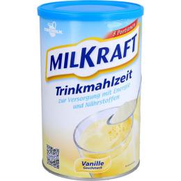 MILKRAFT Trinkmahlzeit Vanille Pulver 480 g