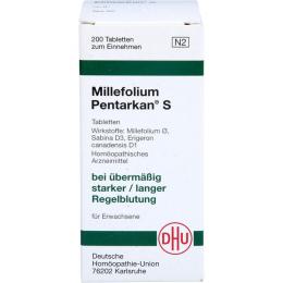 MILLEFOLIUM PENTARKAN S Tabletten 200 St.