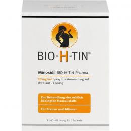 MINOXIDIL BIO-H-TIN Pharma 20 mg/ml Spray Lsg. 180 ml