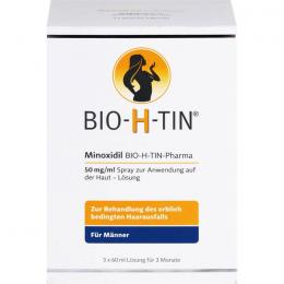 MINOXIDIL BIO-H-TIN Pharma 50 mg/ml Spray Lsg. 180 ml