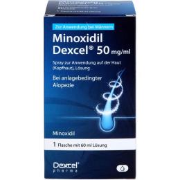MINOXIDIL Dexcel 50 mg/ml Spray z.Anw.a.d.Kopfhaut 60 ml