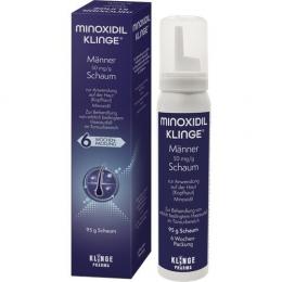 MINOXIDIL Klinge Männer 50 mg/g Schaum 95 g