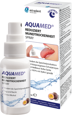 MIRADENT Aquamed Mundtrockenheit Spray 30 ml