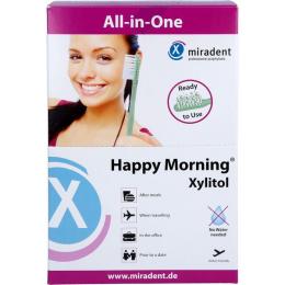 MIRADENT Einmalzahnbürste Happy Morning Xylitol 50 St.