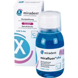 MIRADENT Mundspüllösung mirafluor CHX 0,06% 100 ml
