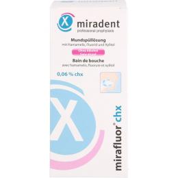 MIRADENT Mundspüllösung mirafluor CHX 0,06% 500 ml