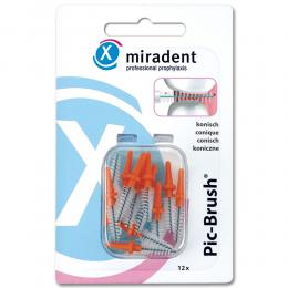 Miradent Pic-Brush Ersatzbürsten conical 12 St ohne
