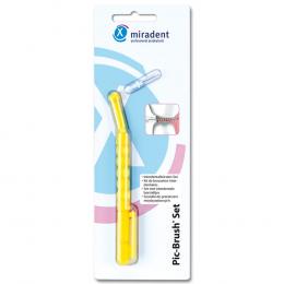 Miradent Pic-Brush Set  x-fine gelb 1 St ohne