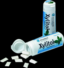 MIRADENT Xylitol Chewing Gum Minze 30 St