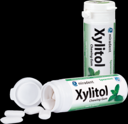 MIRADENT Xylitol Chewing Gum Spearmint 30 St