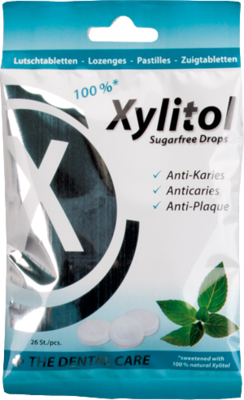 MIRADENT Xylitol Drops zuckerfrei Mint 60 g