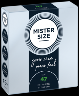 MISTER Size 47 Kondome 3 St