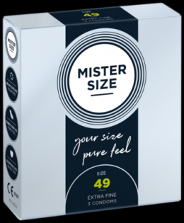 MISTER Size 49 Kondome 3 St