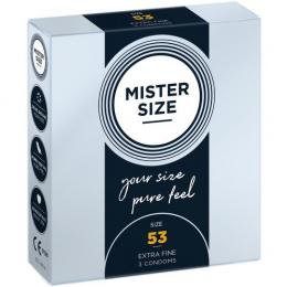 MISTER Size 53 Kondome 3 St.