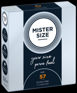 MISTER Size 57 Kondome 3 St