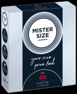 MISTER Size 60 Kondome 3 St