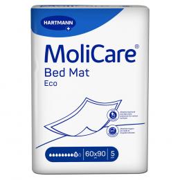 MOLICARE Bed Mat Eco 9 Tropfen 60x90 cm 5 St ohne