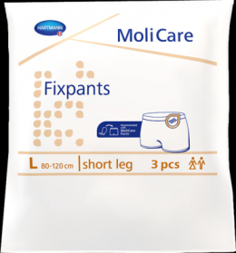 MOLICARE Fixpants short leg Gr.L 3 St