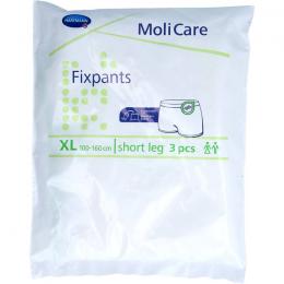 MOLICARE Fixpants short leg Gr.XL 3 St.