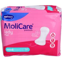 MOLICARE Premium lady Pad 4,5 Tropfen 14 St.