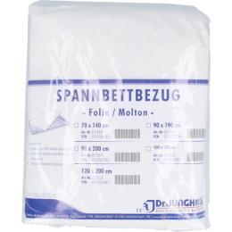 MOLTON SPANNBETTBEZUG 90x200 cm m.Folie 1 St.