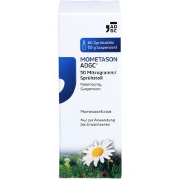 MOMETASON ADGC 50 µg/Sprühstoß Nasenspray 60 10 g