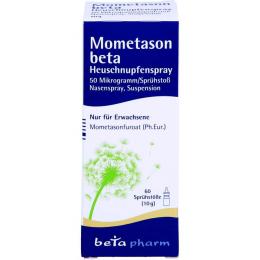 MOMETASON beta Heuschnupfenspray 50µg/Sp.60 Sp.St 10 g