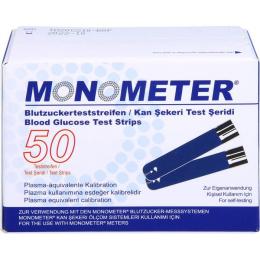 MONOMETER Blutzucker-Teststreifen P plasma-äquiva. 50 St.