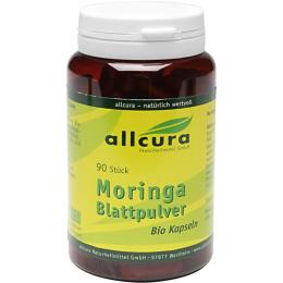 MORINGA BLATTPULVER Bio Kapseln 90 St.