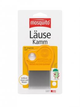 MOSQUITO Nissenkamm Metall mit Lupe 1 St