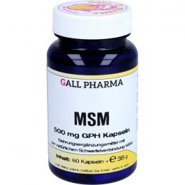 MSM 500 mg GPH Kapseln 60 St.