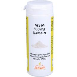 MSM 500 mg Kapseln 100 St. (60 g)